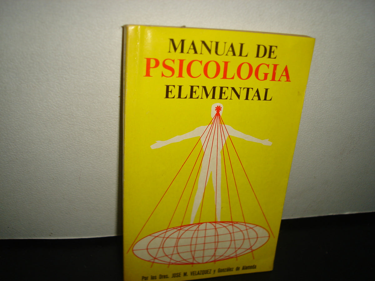 3- Manual De Psicología Elemental - José M. Velázquez Y González De Alameda