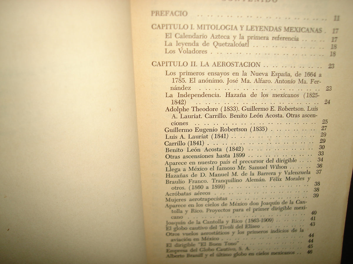 167- Pioneros De La Aviación Mexicana - José Villela Jr. - Ediciones Colofón. Primera Edición 1964