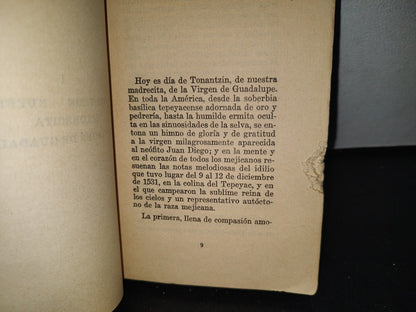 60- Tonantzin. Nuestra Madrecita La Virgen De Guadalupe - José Castillo Y Piña - Méjico 1945
