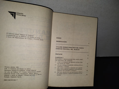 80- III Concurso Sobre Derecho Laboral - Manuel M. Dieguez - Alfredo Gutiérrez Quintanilla - Primera Edición 1981