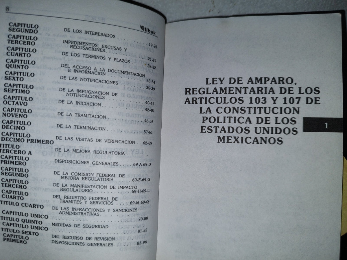 158- Ley De Amparo - Ediciones Libuk S.A. De C.V. - 2007
