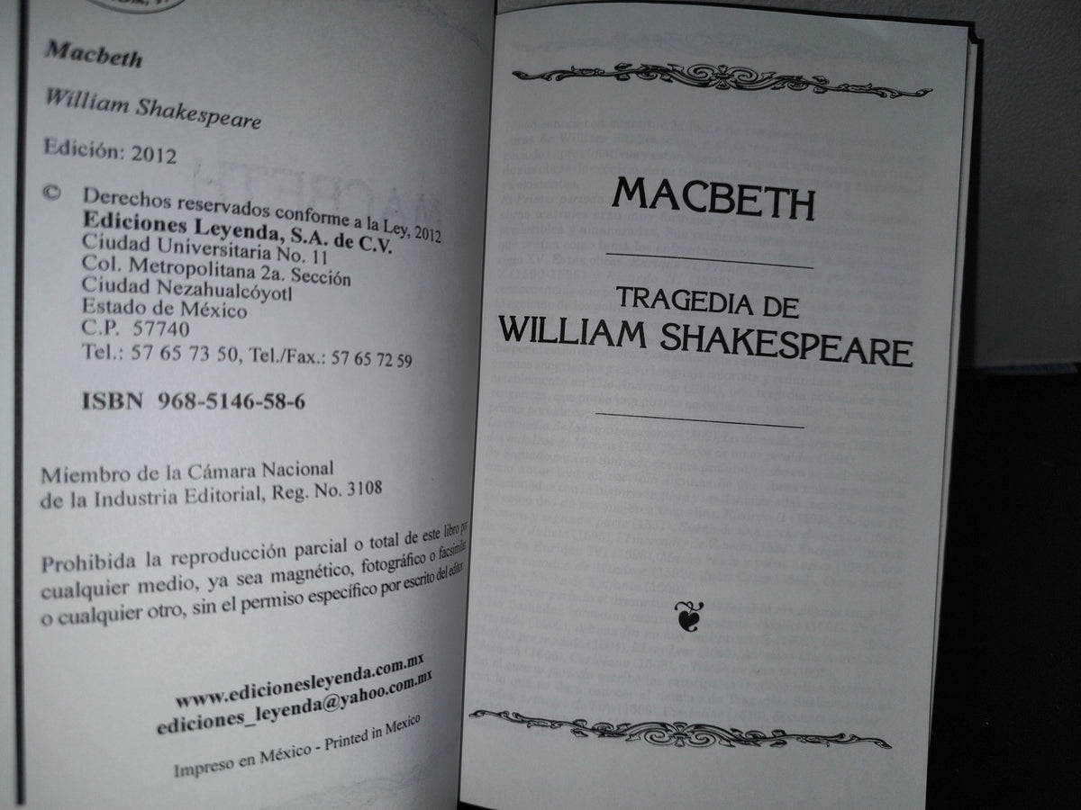 98- William Shakespeare. Macbeth