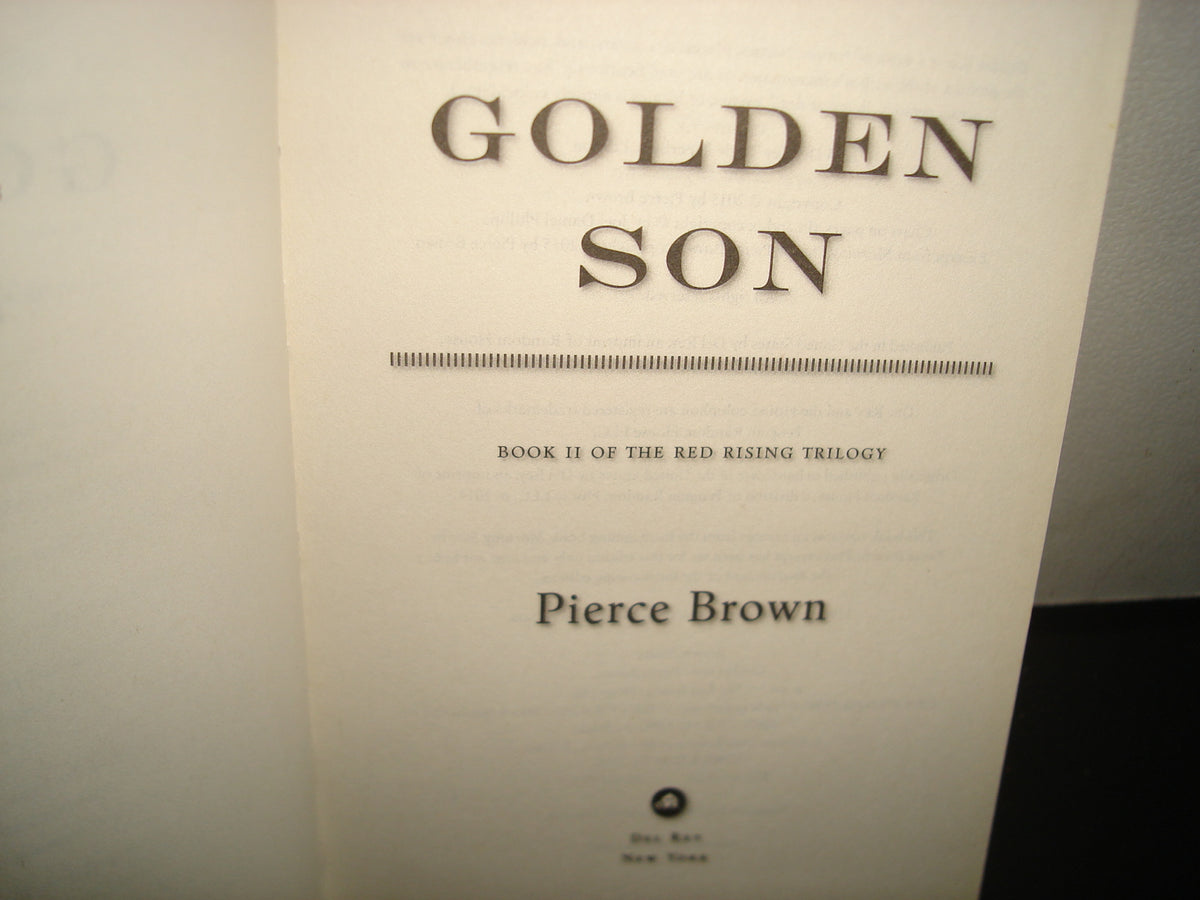 38- Golden Son. Book Ii Of The Red Rising Trilogy - Pierce Brown