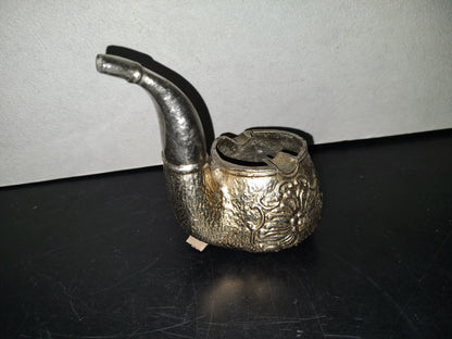 A6- Pipa Decorativa De Metal - 80'S - 90'S