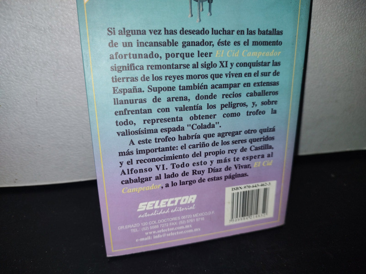 84- El Cid Campeador Para Niños - Anónimo - Selector 2002