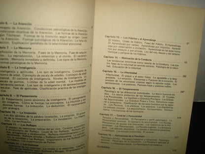 3- Manual De Psicología Elemental - José M. Velázquez Y González De Alameda