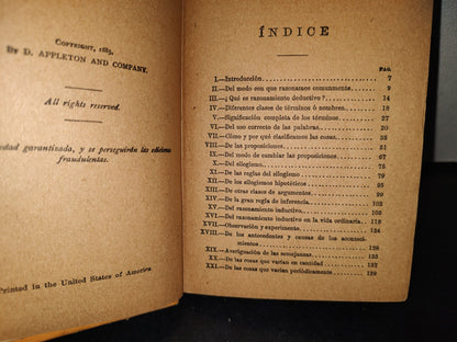 65- Nociones De Lógica - W. Stanley Jevons - 1923