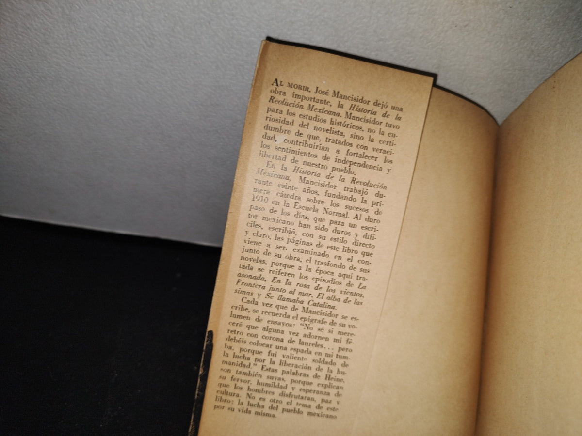 23- Historia De La Revolución Mexicana - José Mancisidor - 1975