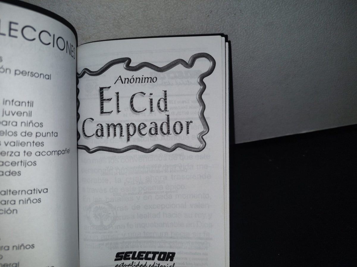 84- El Cid Campeador Para Niños - Anónimo - Selector 2002
