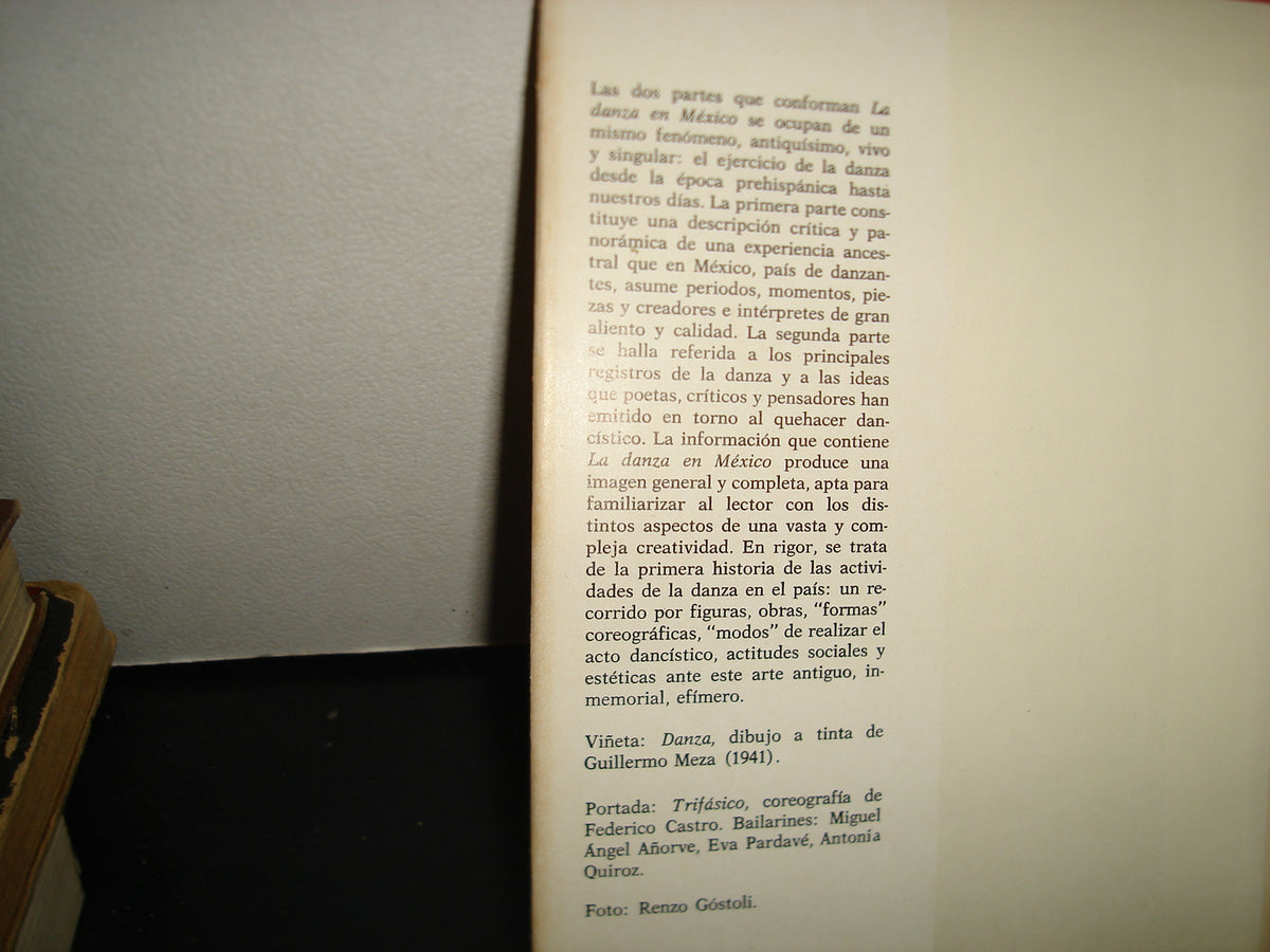 163- La Danza En México - Alberto Dallal - Universidad Nacional Autónoma De México. México, Primera Edición: 1986