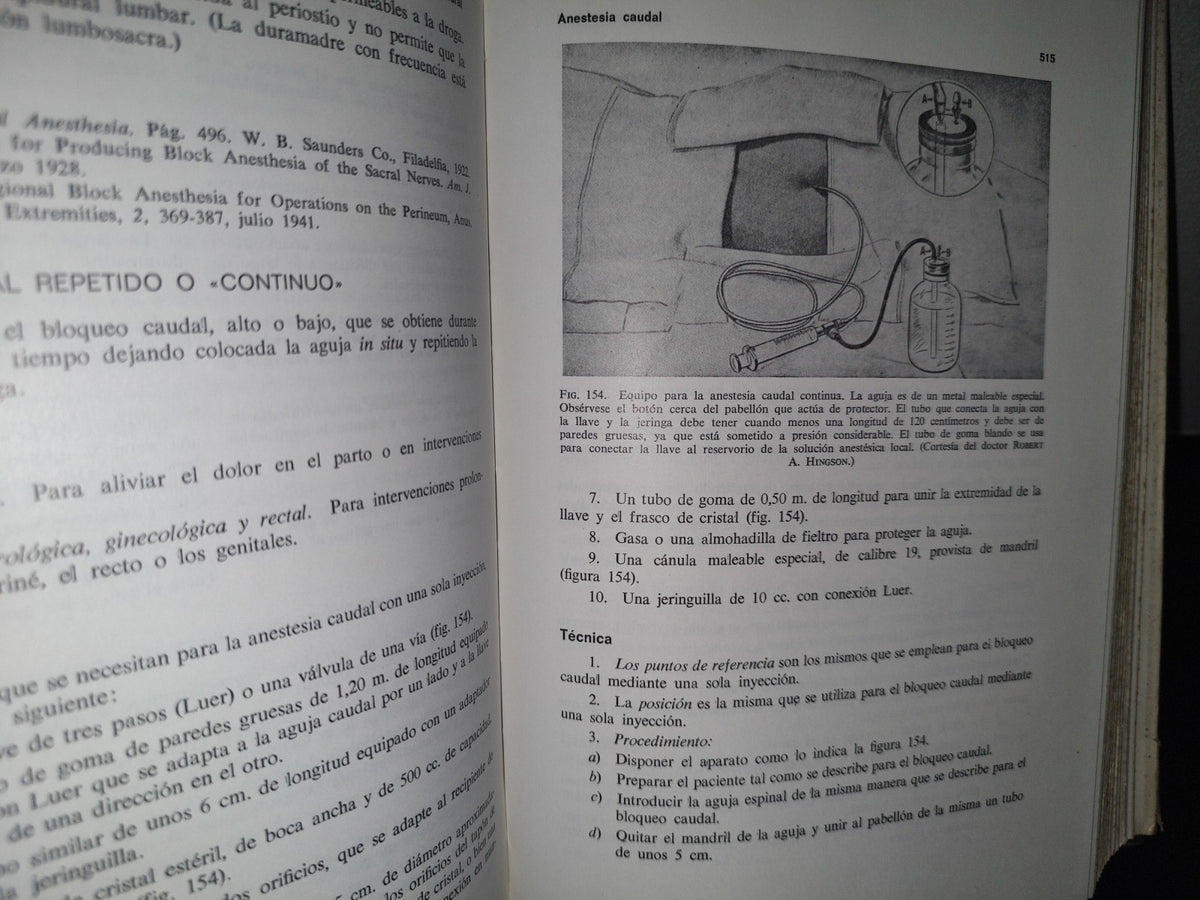 92- Técnicas De Anestesia - John Adriani - Editorial Jims, 1966