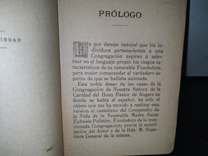 60- Vida De La Venerable María De Santa Eufrasia Pelletier, Escrito Por El Canónigo Nico - 1904