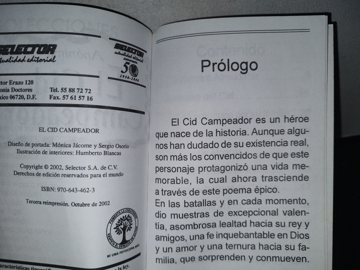 84- El Cid Campeador Para Niños - Anónimo - Selector 2002