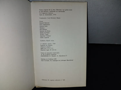 66- Las Flores Del Bien - Phil Bossmans - Ediciones 29 - Primera Edición, Marzo, 1980