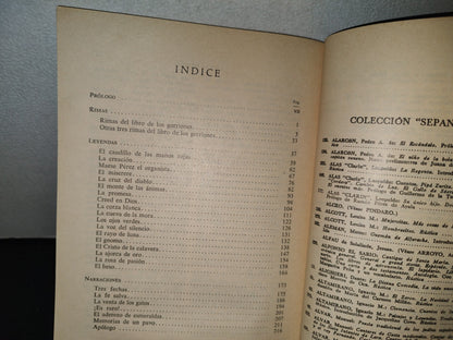 89- Rimas, Leyendas Y Narraciones - Bécquer - Editorial Porrúa. "Sepan Cuantos..." - 1990
