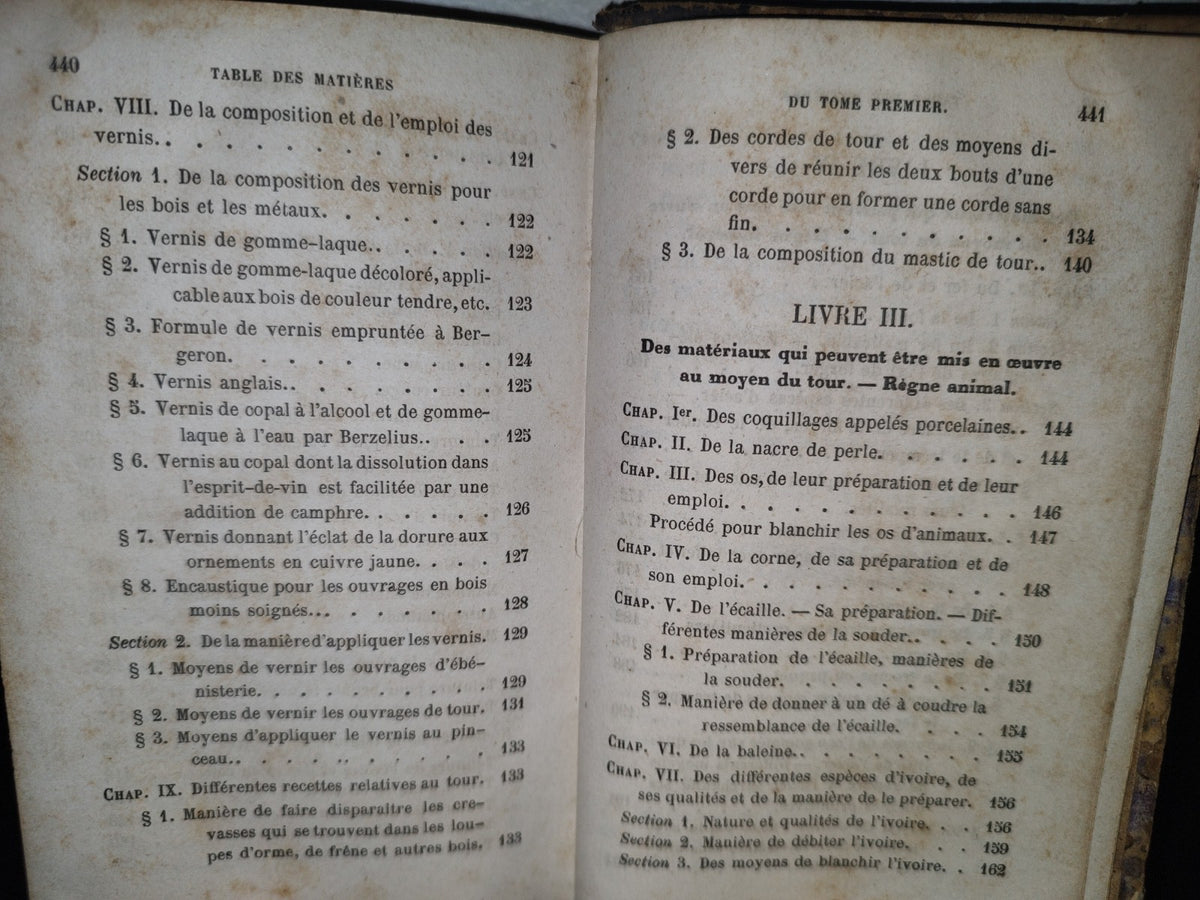 60- Manual Del Tornero / Nouveau Manuel Du Tourneur - Tome Premier - E. De Valicourt - 1872
