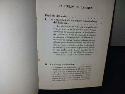 23- La Incógnita Del Hombre - Alexis Carrel - 1953