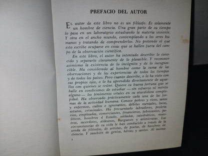 23- La Incógnita Del Hombre - Alexis Carrel - 1953
