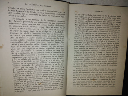 23- La Incógnita Del Hombre - Alexis Carrel - 1953