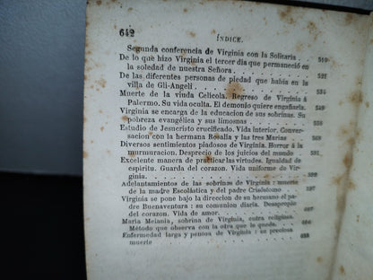 59- Virginia O La Doncella Cristiana - París, Librería De Garnier Hermanos, 1866