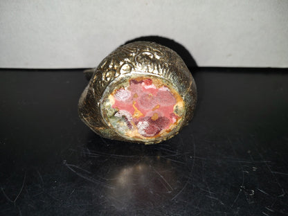 A6- Pipa Decorativa De Metal - 80'S - 90'S