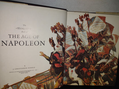 100- The Horizon Book Of The Age Of Napoleon By J. Christopher Herold - American Heritage Publishing Co., Inc. 1983 (Libro Grande)