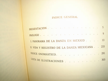 163- La Danza En México - Alberto Dallal - Universidad Nacional Autónoma De México. México, Primera Edición: 1986