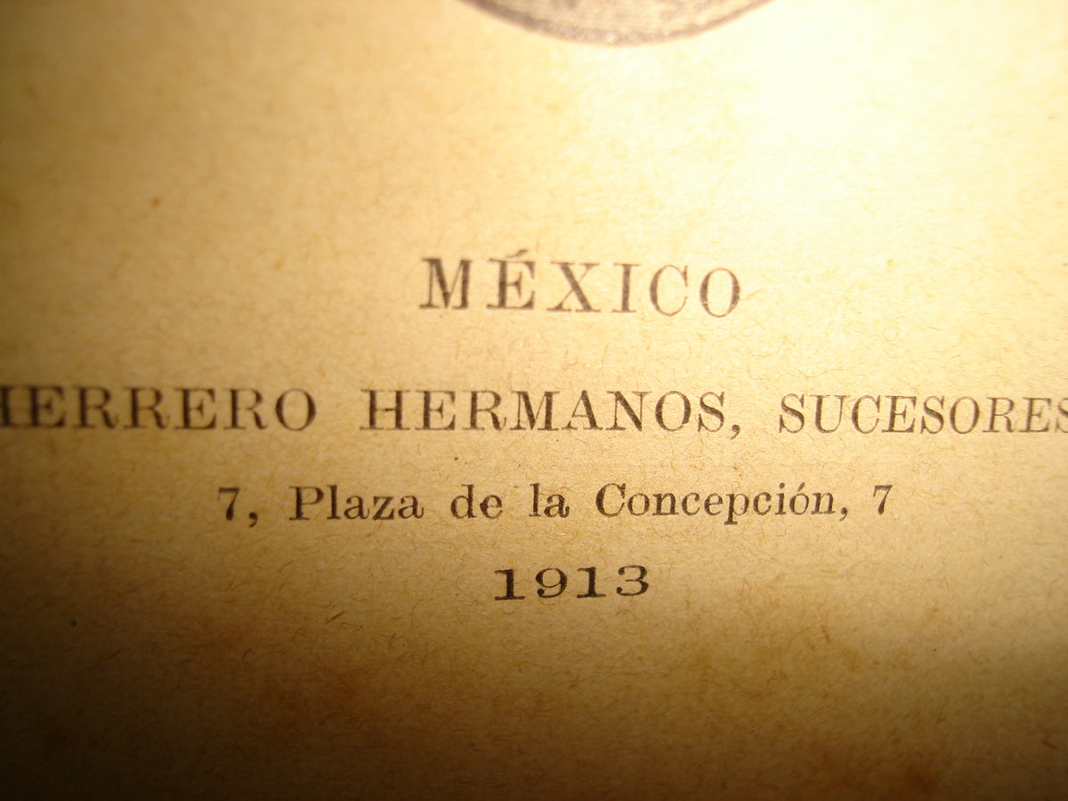 171- Historia Universal - José Ascensión Reyes - México. Herrero Hermanos, Sucesores, 1913