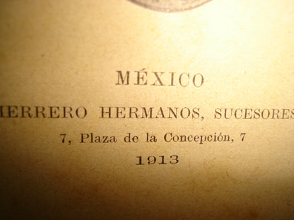 171- Historia Universal - José Ascensión Reyes - México. Herrero Hermanos, Sucesores, 1913