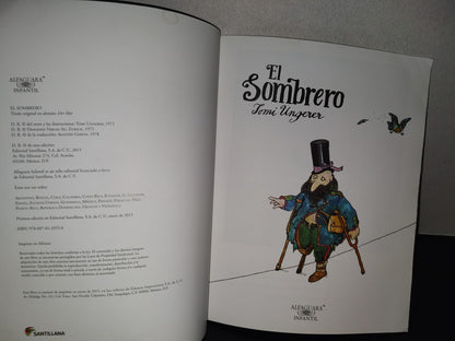 199- El Sombrero - Tomi Ungerer - Alfaguara Infantil. Primera Edición En Editorial Santillana, 2015