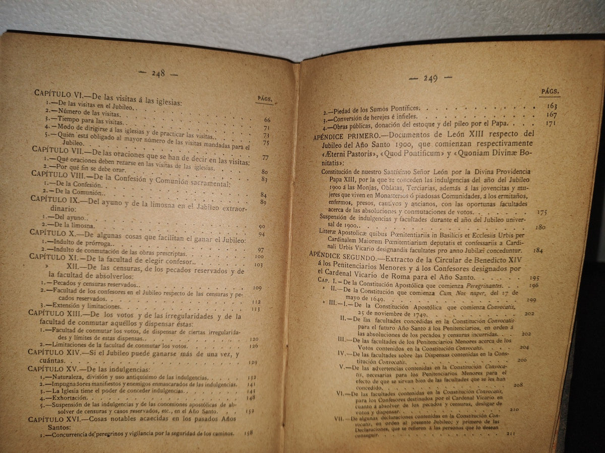 60- Manual Histórico-Teórico-Práctico Del Jubileo - Alejandro De Santa Teresa - 1900