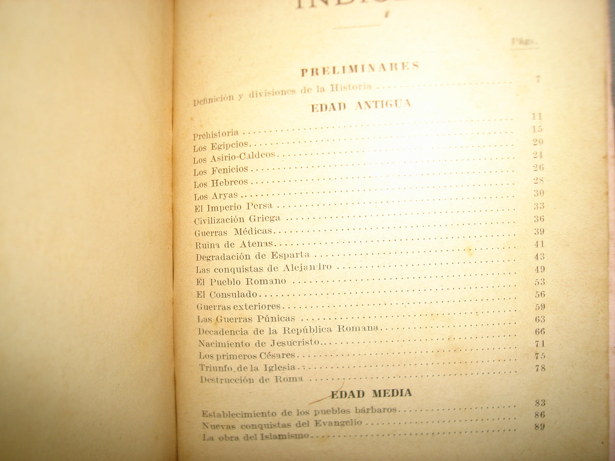 171- Historia Universal - José Ascensión Reyes - México. Herrero Hermanos, Sucesores, 1913