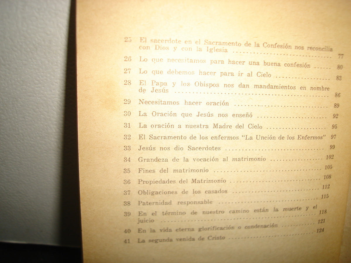10- Catecismo Popular Para Adultos. Doctrina Cristiana
