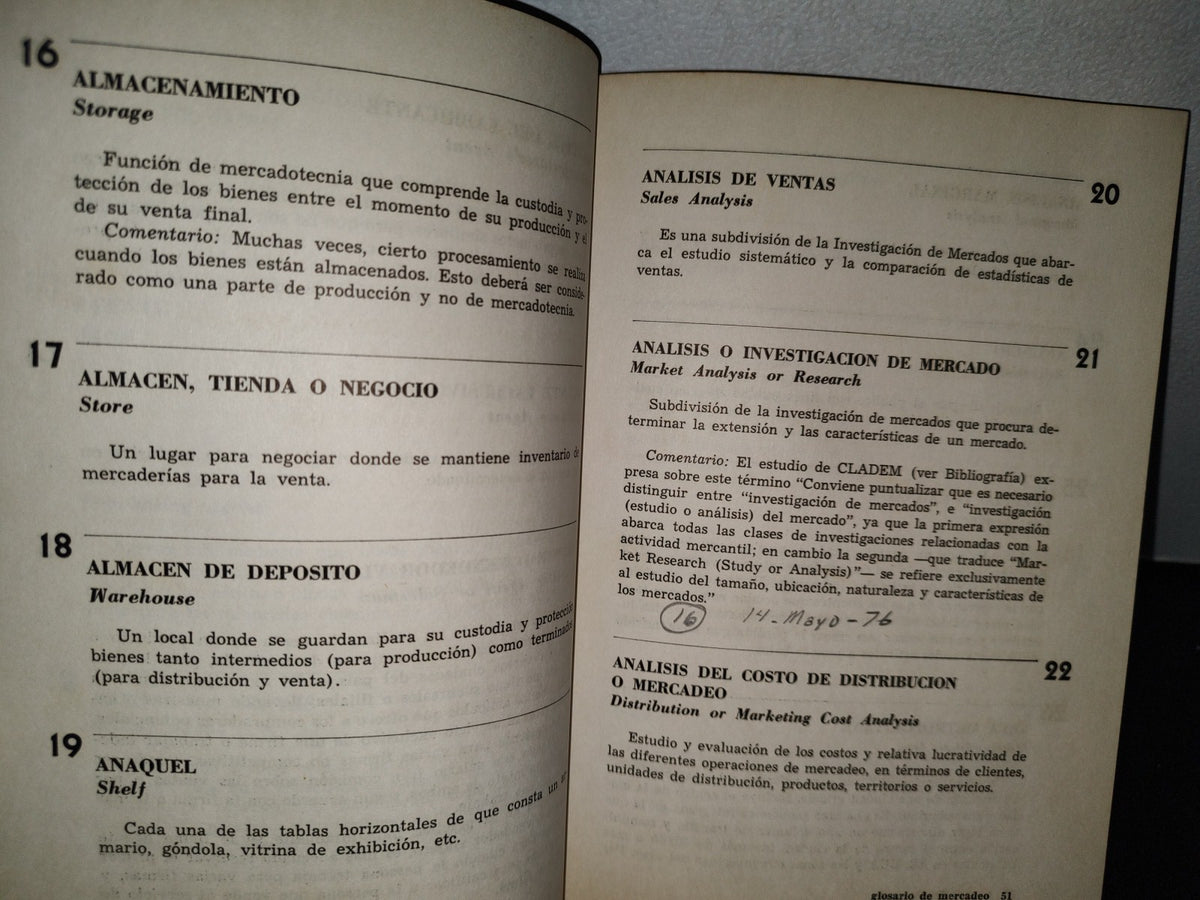 57- Glosario De Mercadeo. Inglés-Español - Konrad Fischer Rossi