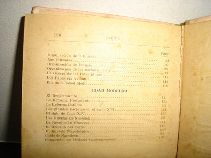 171- Historia Universal - José Ascensión Reyes - México. Herrero Hermanos, Sucesores, 1913