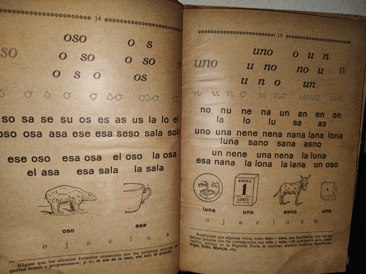 64- Antiguo Libro De Lecturas. Leo Y Escribo. Libro Primero - Daniel Delgadillo - México, Herrero Hermanos Sucesores, 1924