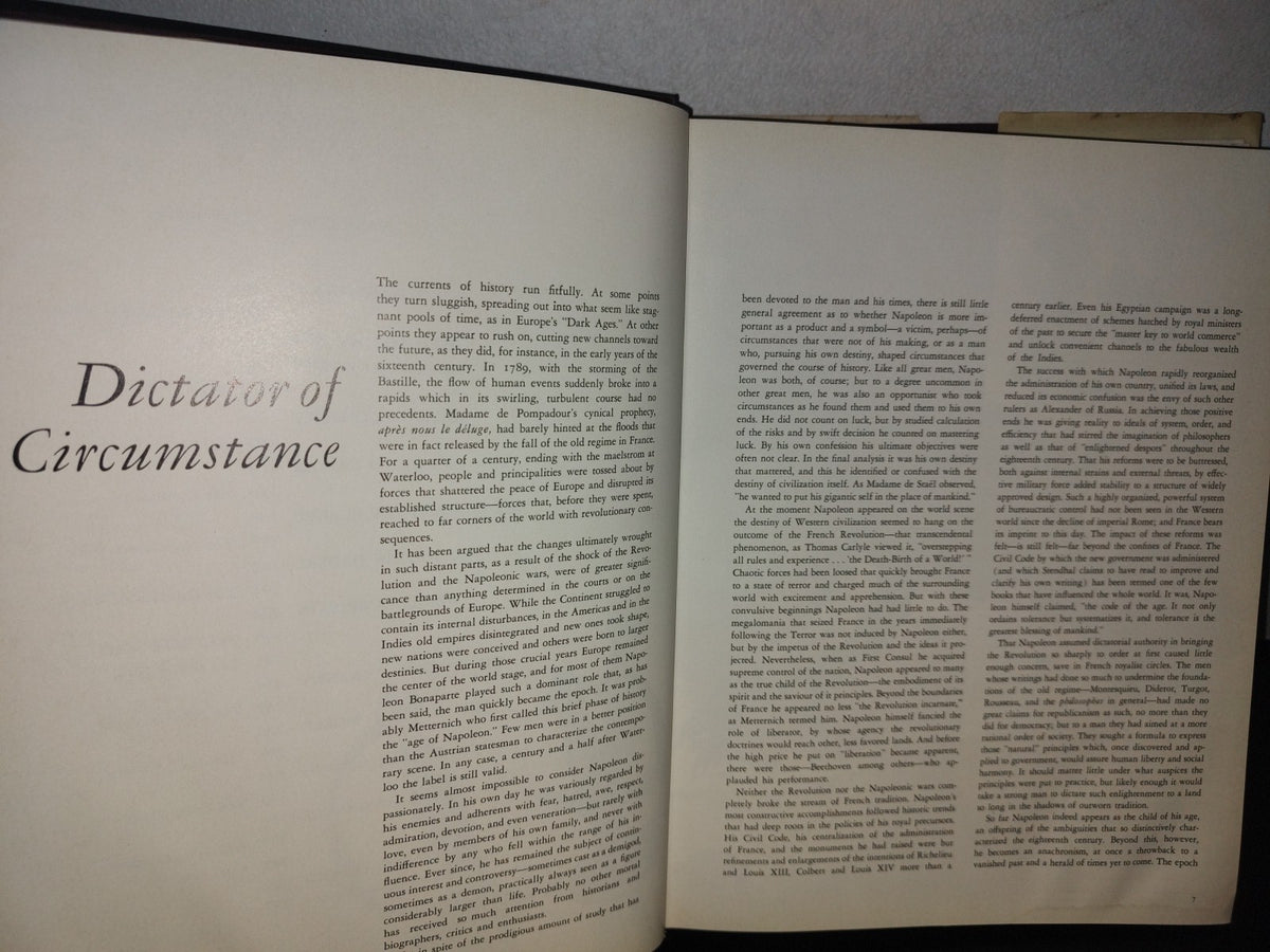 100- The Horizon Book Of The Age Of Napoleon By J. Christopher Herold - American Heritage Publishing Co., Inc. 1983 (Libro Grande)