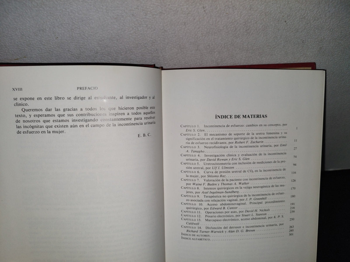 179- Incontinencia Urinaria En La Mujer - Edward B. Cantor - 1981