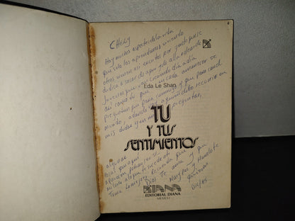 196- Tú Y Tus Sentimientos - Eda Lesha - Editorial Diana. Primera Edición, Octubre De 1980