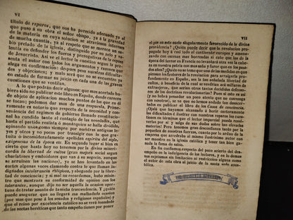 65- Casos De Conciencia Con Motivo De Las Libertades Ejercidas O Reclamadas Por Los Católicos - Madrid. Imprenta De D. José Felix Palacios, Editor, 1848