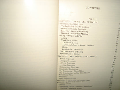 167- Técnica Para Editar Filmes / The Technique Of Film Editing - Kare Reisz And Gavin Millar - 1972