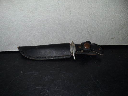 A6- Pequeño Cuchillo Italiano Con Funda - 70'S - 80'S