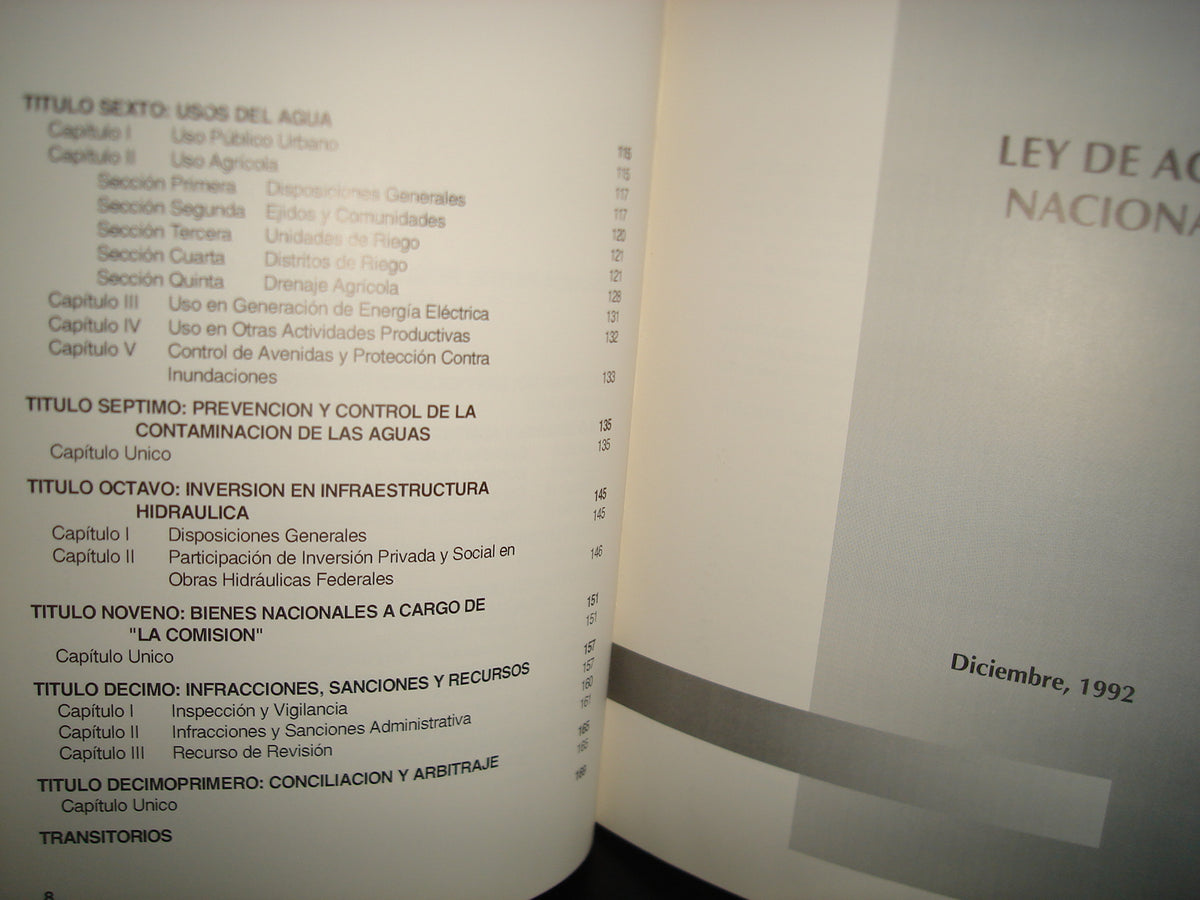 21- Ley De Aguas Nacionales Y Su Reglamento