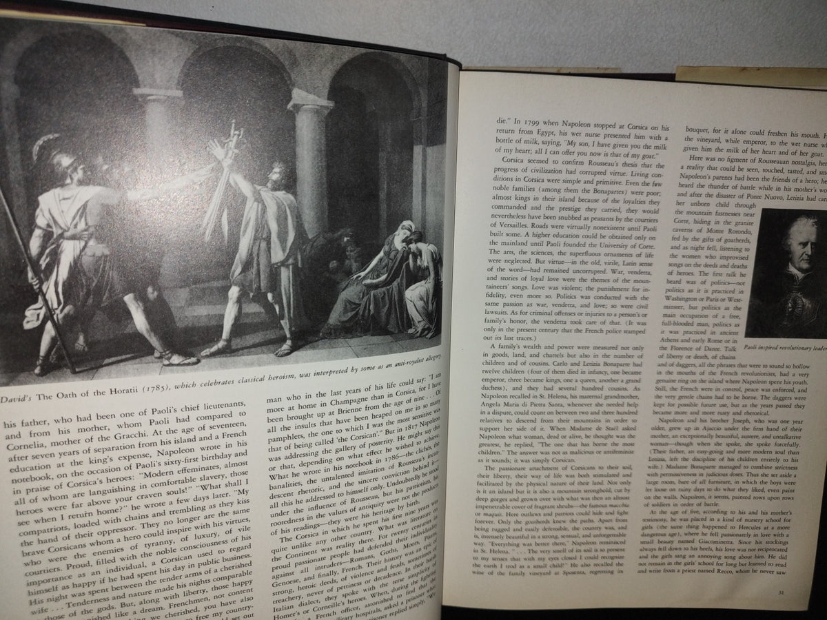 100- The Horizon Book Of The Age Of Napoleon By J. Christopher Herold - American Heritage Publishing Co., Inc. 1983 (Libro Grande)