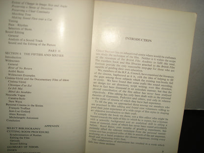 167- Técnica Para Editar Filmes / The Technique Of Film Editing - Kare Reisz And Gavin Millar - 1972