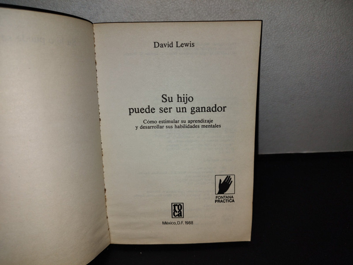 143- Su Hijo Puede Ser Un Ganador - David Lewis