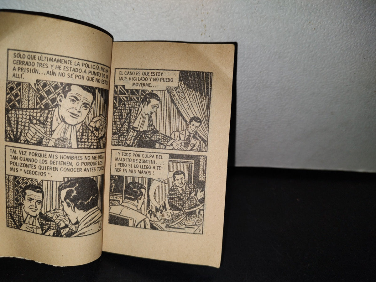 63- Mini Cómic Lo Inesperado. Jaque A La Justicia, No. 224 - Primera Edición 1978