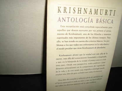 24- Krishnamurti. Antología Básica. La Verdad Sin Caminos - EDAF