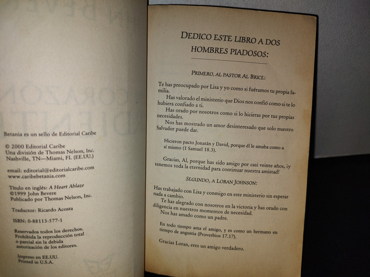66- Un Corazón Ardiente. Cómo Encender La Pasión Por Dios - John Bevere