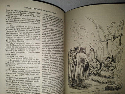 77- Obras Completas De Julio Verne. Tomo VIII - Editorial Albatros - 1958